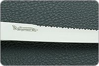 Нож Белуга стабилизированная карельская береза, d2, латунь : фото 6