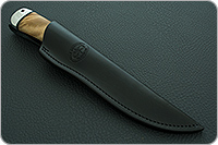 Нож Лиса кап березовый, 95х18, алюминий : фото 8