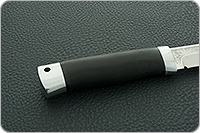 Нож Пескарь граб - черное дерево, s390, алюминий : фото 5