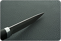 Нож Пескарь граб - черное дерево, s390, алюминий : фото 8