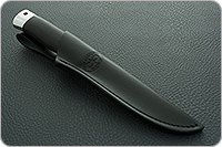 Нож Пескарь граб - черное дерево, s390, алюминий : фото 10