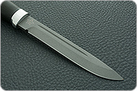 Нож Финка-3 граб - черное дерево, d2, алюминий : фото 4