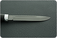 Нож Финка-3 граб - черное дерево, d2, алюминий : фото 7