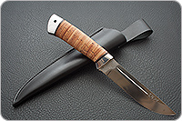 Нож Бекас береста, n690, алюминий : фото 6