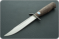 Нож Штрафбат стабилизированная карельская береза, 100х13м, без тыльника : фото 2