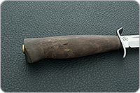 Нож Штрафбат стабилизированная карельская береза, 100х13м, без тыльника : фото 5