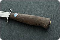 Нож Штрафбат стабилизированная карельская береза, 100х13м, без тыльника : фото 6