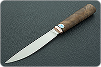 Нож Якут орех, d2, медь : фото 2