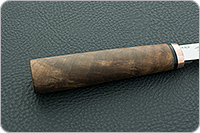 Нож Якут орех, d2, медь : фото 5