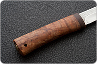 Нож Пескарь карельская береза, 95х18, текстолит : фото 3