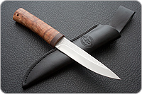 Нож Пескарь карельская береза, 95х18, текстолит : фото 6