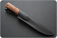 Нож Пескарь карельская береза, 95х18, текстолит : фото 7