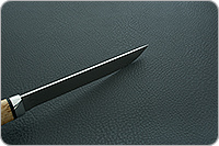 Нож Бурятский средний карельская береза, 100х13м, алюминий : фото 4