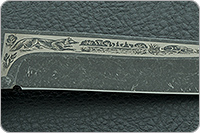 Нож Лиса карельская береза, 100х13м, текстолит : фото 4