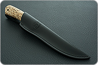 Нож Лиса карельская береза, 100х13м, текстолит : фото 8