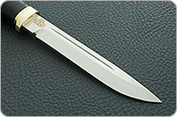 Нож Финка-3 наборная кожа, 50х14мф, латунь : фото 4