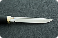 Нож Финка-3 наборная кожа, 50х14мф, латунь : фото 7