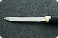 Нож Финка-3 наборная кожа, 50х14мф, латунь : фото 8