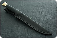 Нож Финка-3 наборная кожа, 50х14мф, латунь : фото 11