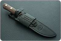 Нож Ирбис накладки орех, 95х18, цельнометаллический : фото 11