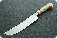 Нож Пчак карельская береза, 95х18, алюминий : фото 2