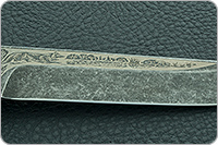 Нож Лиса береста, k390, текстолит : фото 4