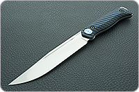 Нож Леший-Т накладки микарта, cpr, цельнометаллический : фото 2