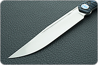 Нож Леший-Т накладки микарта, cpr, цельнометаллический : фото 3