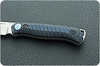 Нож Леший-Т накладки микарта, cpr, цельнометаллический : фото 6