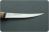 Нож Фишка (Fish-ka) береста, cpr, текстолит : фото 8