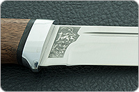 Нож Бекас  орех, d2, алюминий : фото 6