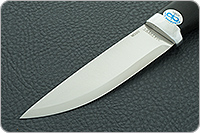 Нож Кузюк граб - черное дерево, м-390, алюминий : фото 3