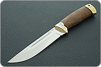 Нож Бекас орех, n690, латунь : фото 2