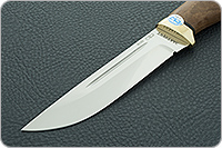 Нож Бекас орех, n690, латунь : фото 3