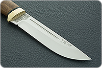 Нож Бекас орех, n690, латунь : фото 4