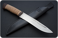 Нож Шаман-1 береста, s390, текстолит : фото 5