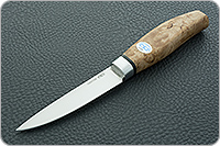 Кухонный нож Овощной малый карельская береза, 100х13м, алюминий : фото 2