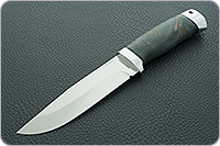 Нож Турист стабилизированная карельская береза, cpr, алюминий : фото 2