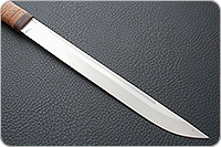 Нож Бурятский большой береста, 100х13м, текстолит : фото 2