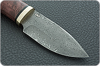 Нож Добрый  стабилизированная карельская береза, zd-0803, латунь : фото 2