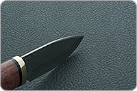 Нож Добрый  стабилизированная карельская береза, zd-0803, латунь : фото 6