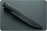 Нож Кузюк граб - черное дерево, 95х18, алюминий : фото 7