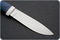 Нож Пилигрим  стабилизированная карельская береза, s390, алюминий : фото 2