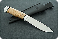 Нож Пилигрим карельская береза, 95х18, алюминий : фото 6