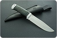 Нож Турист стабилизированная карельская береза, 95х18, алюминий : фото 5