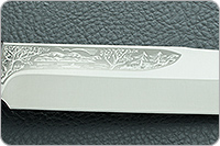 Нож Шашлычный большой береста, elmax, текстолит : фото 5