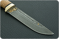 Нож Бекас карельская береза, zd-0803, латунь : фото 4