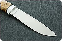 Нож Пилигрим карельская береза, aus-8, алюминий : фото 2