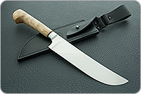 Нож Пчак карельская береза, elmax, алюминий : фото 6