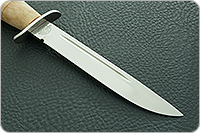 Нож Финка-2 (наборная рукоять) карельская береза-карельская береза, k390, алюминий : фото 2